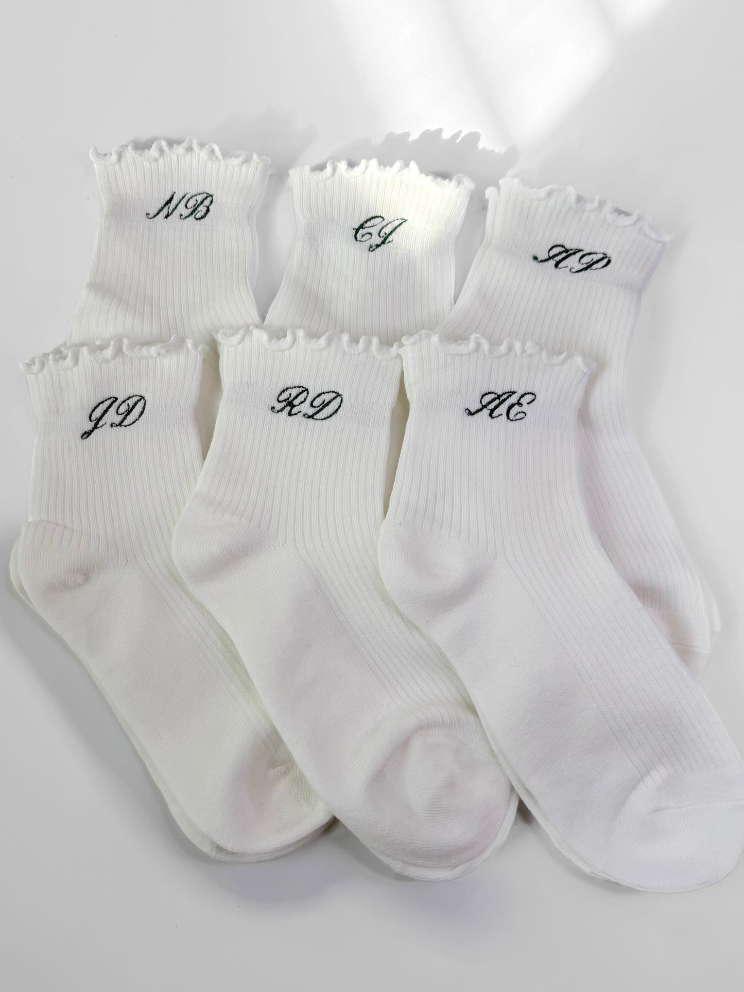 Custom Ruffle Socks
