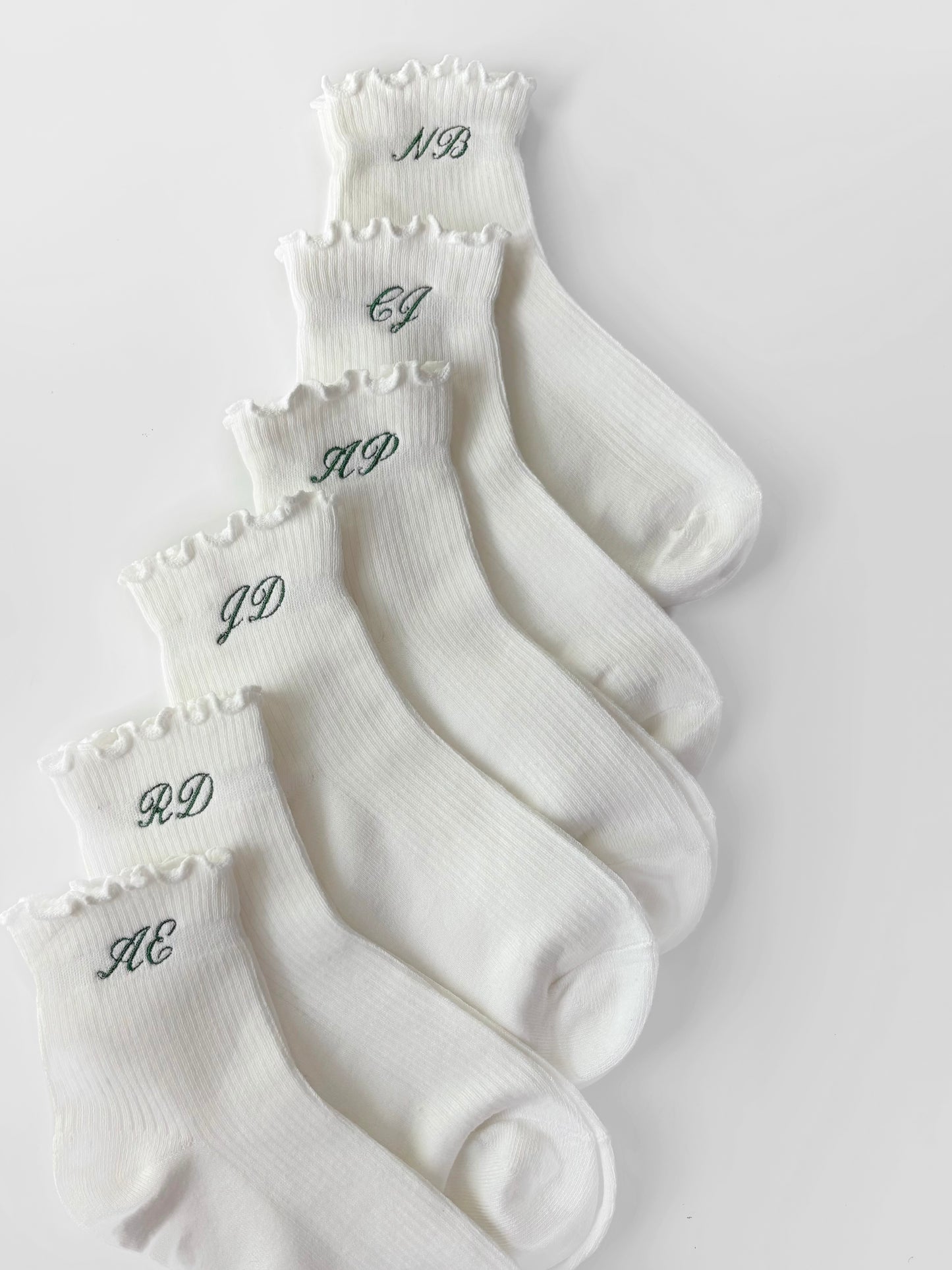 Custom Ruffle Socks